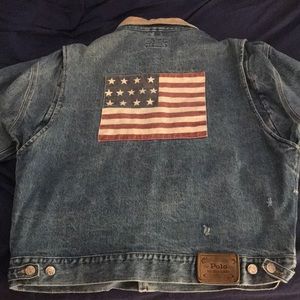 Polo Ralph Lauren Flag Jean Jacket